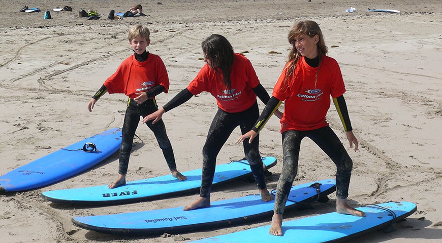 Leçons de surf pour enfants - Imagen galería