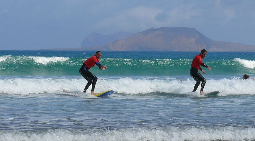 Surfunterricht für Paare auf den Kanarischen Inseln - Imagen galería
