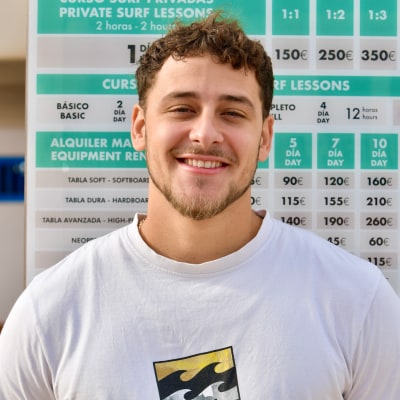 Surf instructor christian