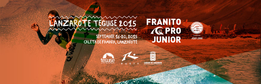 Próximo Campeonato de Surf en Canarias, Lanzarote.