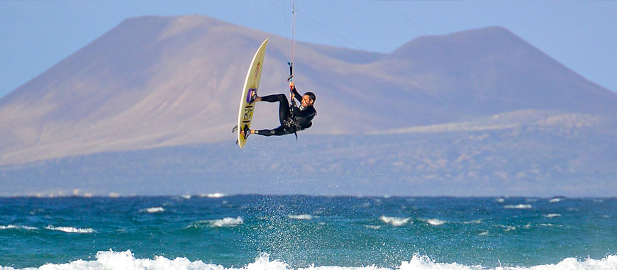 kitesurf Lanzarote en vacaciones