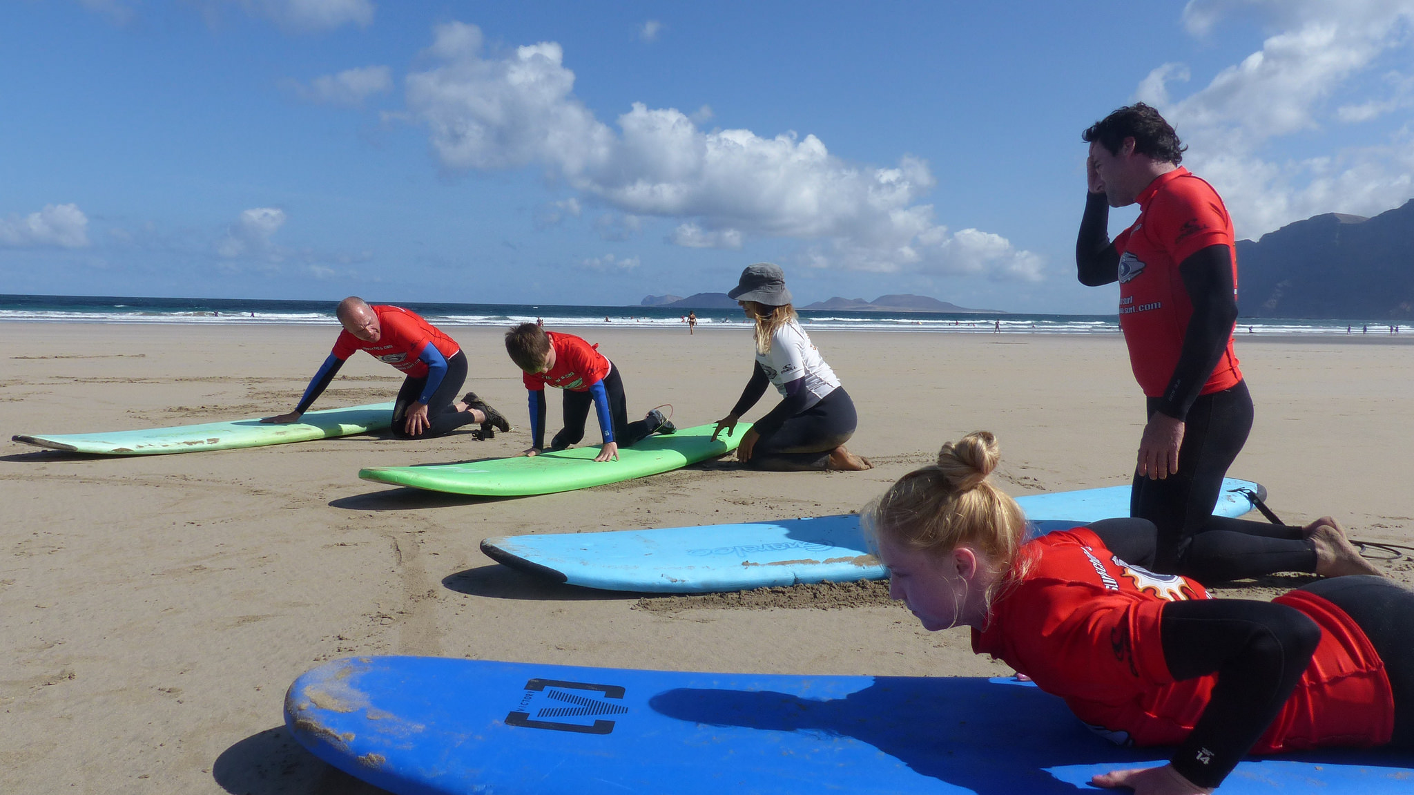 Spend your Christmas holidays practicing a different sport: Surfing in The Canary Islands!