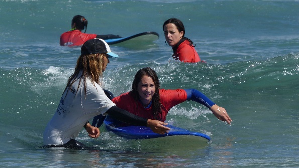 curso de surf en famara
